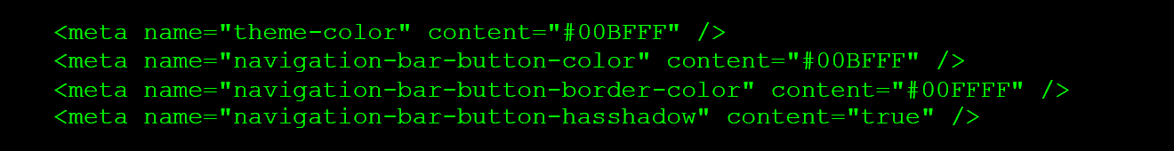 htmlmetatagsthemecolorcalculator